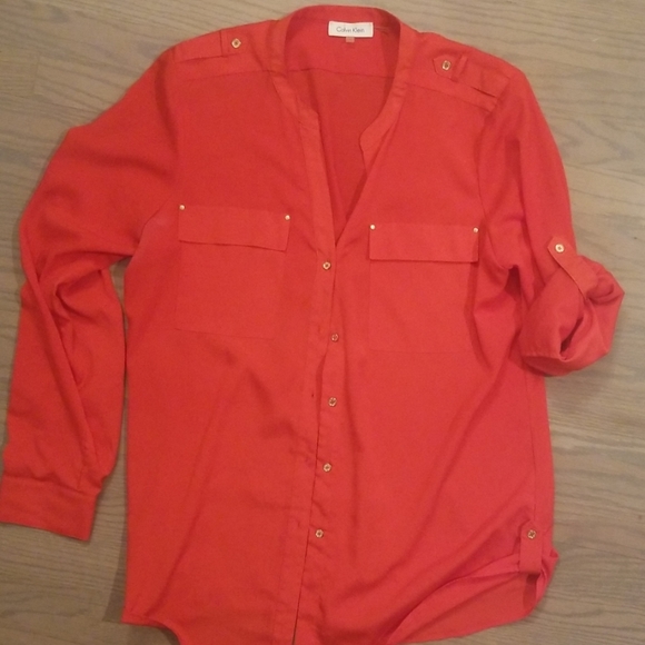 Calvin Klein Tops - Calvin Klein women's tunic/blouse.